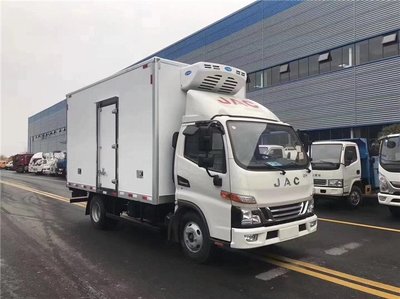 廂式冷藏車 4米2海鮮冷柜車 江淮冷藏貨柜車 廠家直供價(jià)格美麗